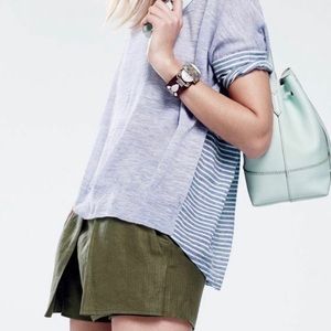J. Crew linen crossover shorts